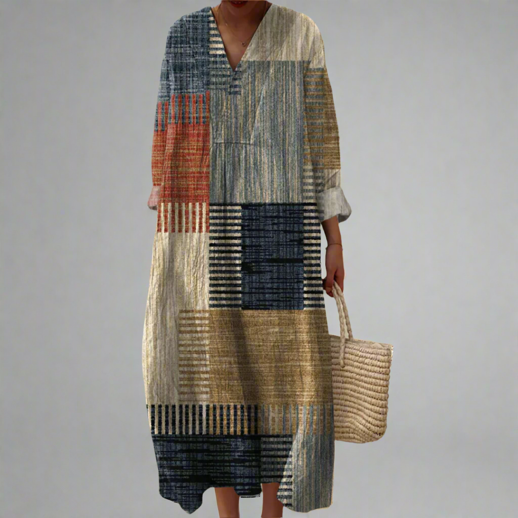 Callie | Elegant Geometric Dress