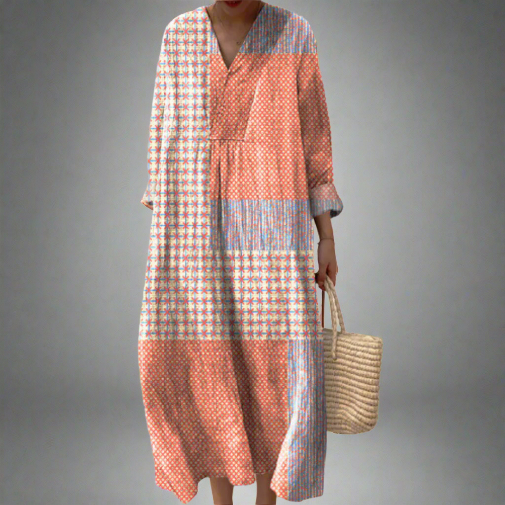 Gale | Elegant Geometric Dress
