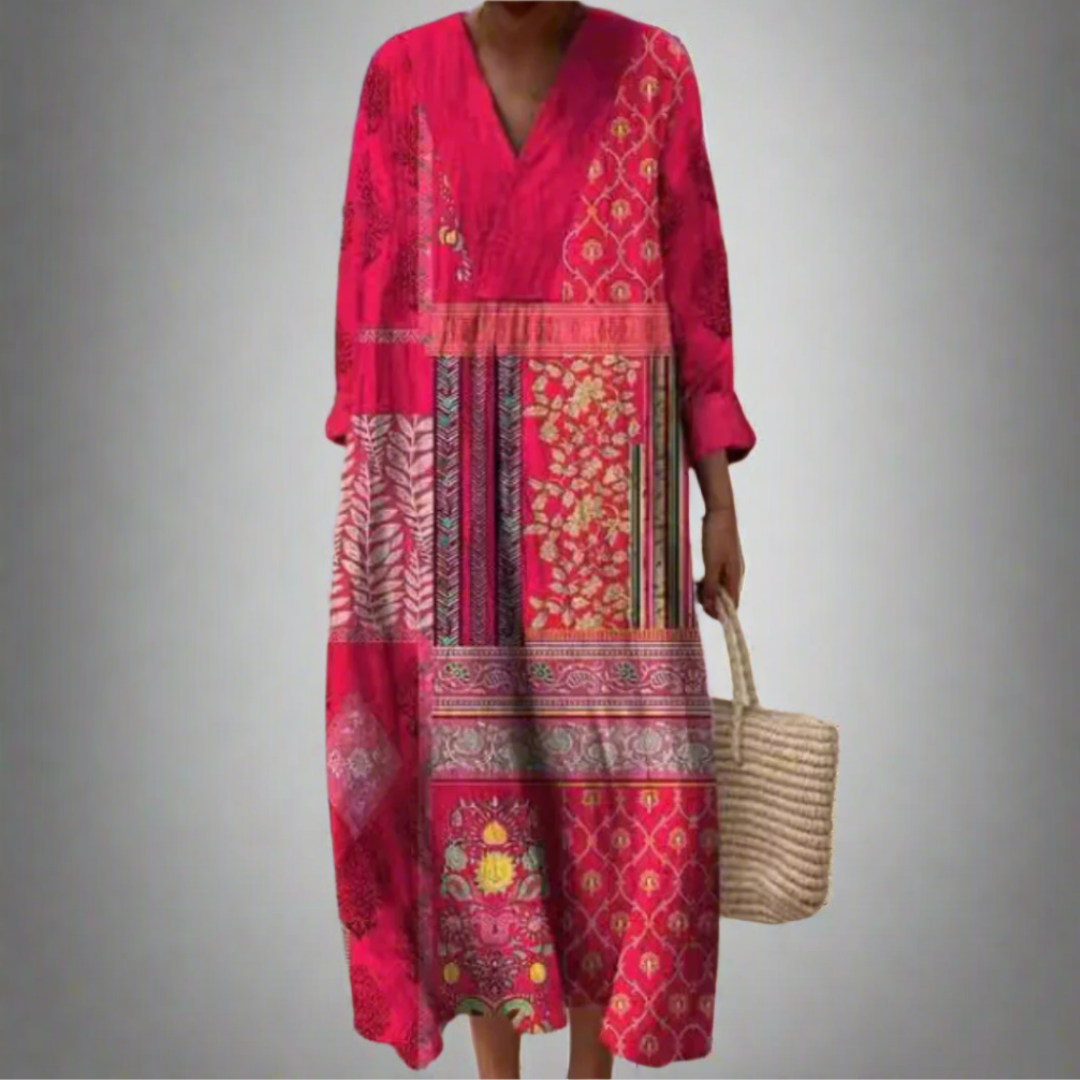Sonja | Elegant Geometric Dress
