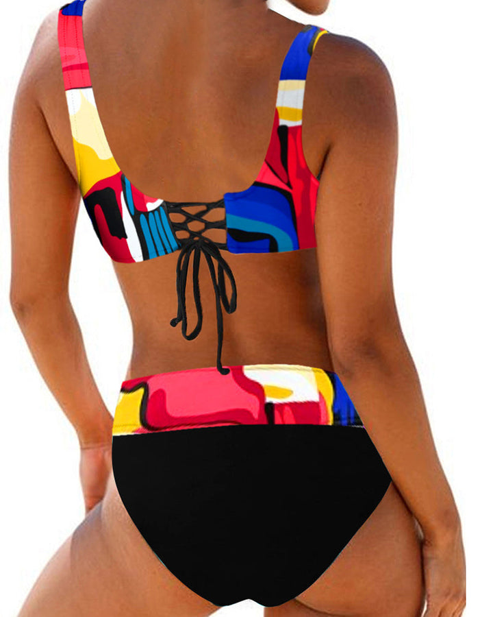 Shelly |  Vibrant Colorful Bikini