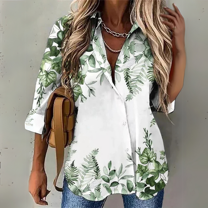 Shauna | Effortless Floral Elegance Blouse