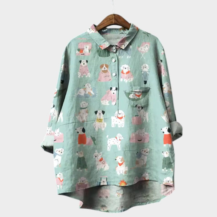 Carla | Oversize Blouse with Cheerful Comfort