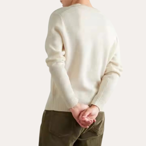 Wool Polo with Long Sleeves