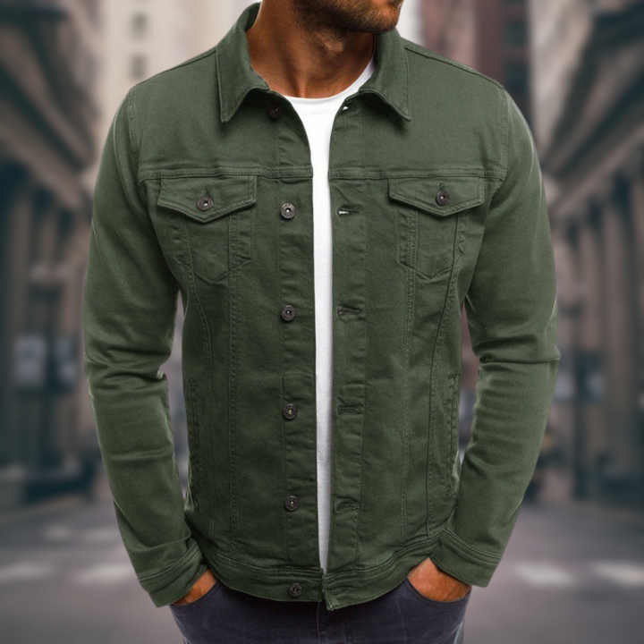 Foster | Denim jaket with tailored cut