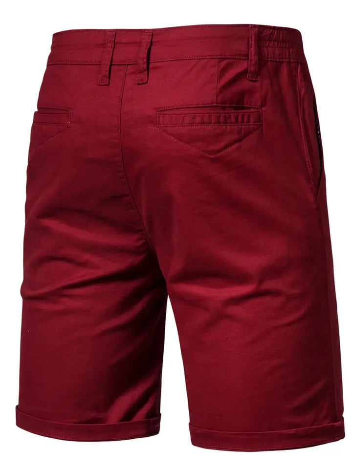 Raphael | Cotton Shorts With Pocket