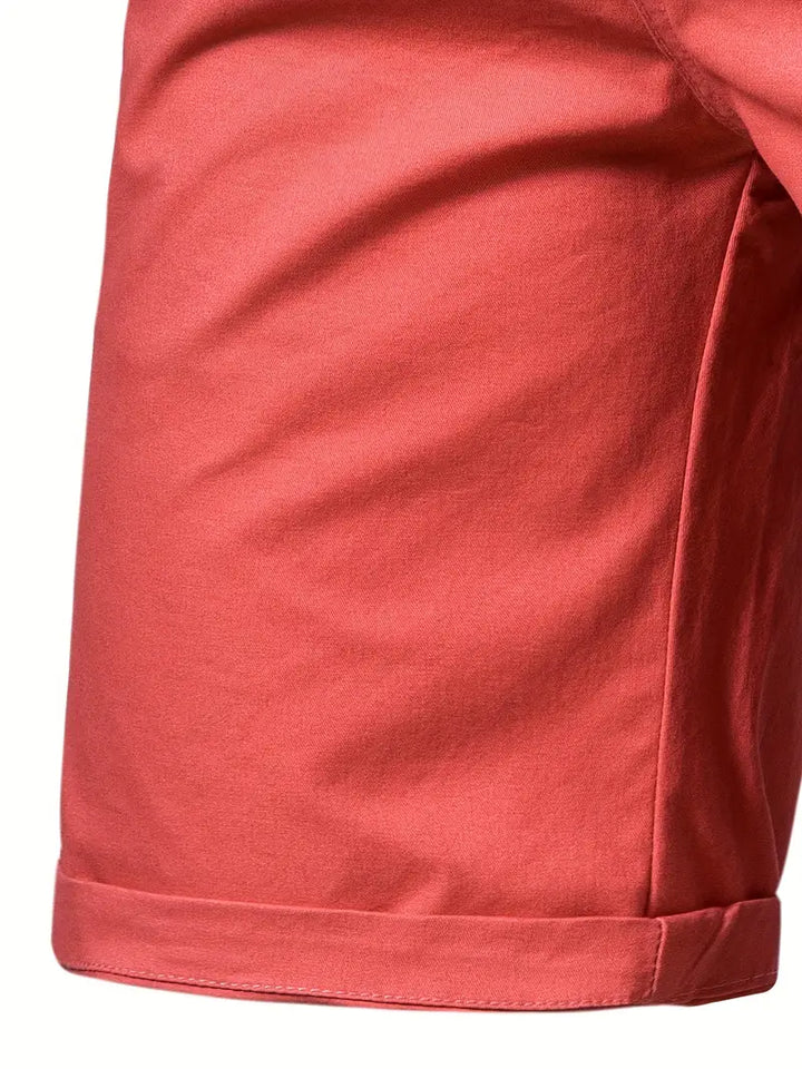 Raphael | Cotton Shorts With Pocket