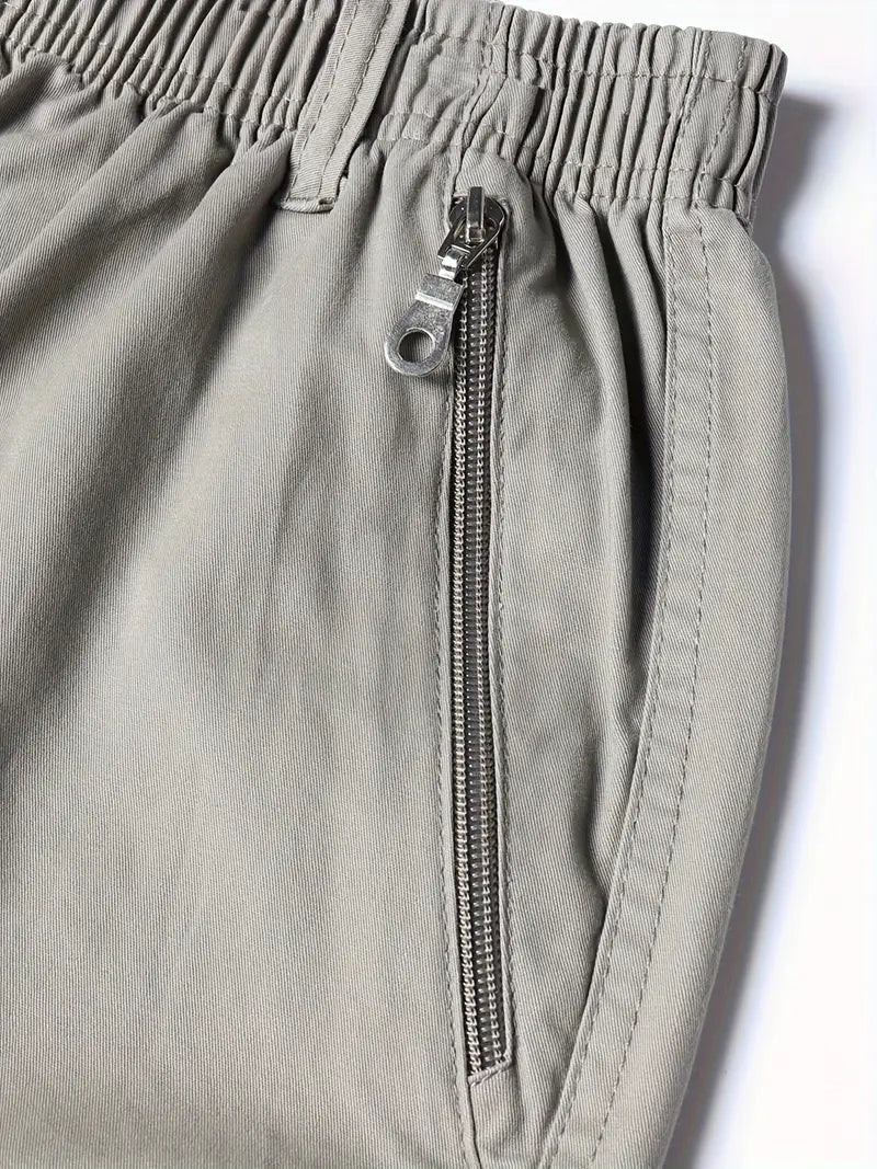 Saul | Breathable Cotton Cargo Shorts