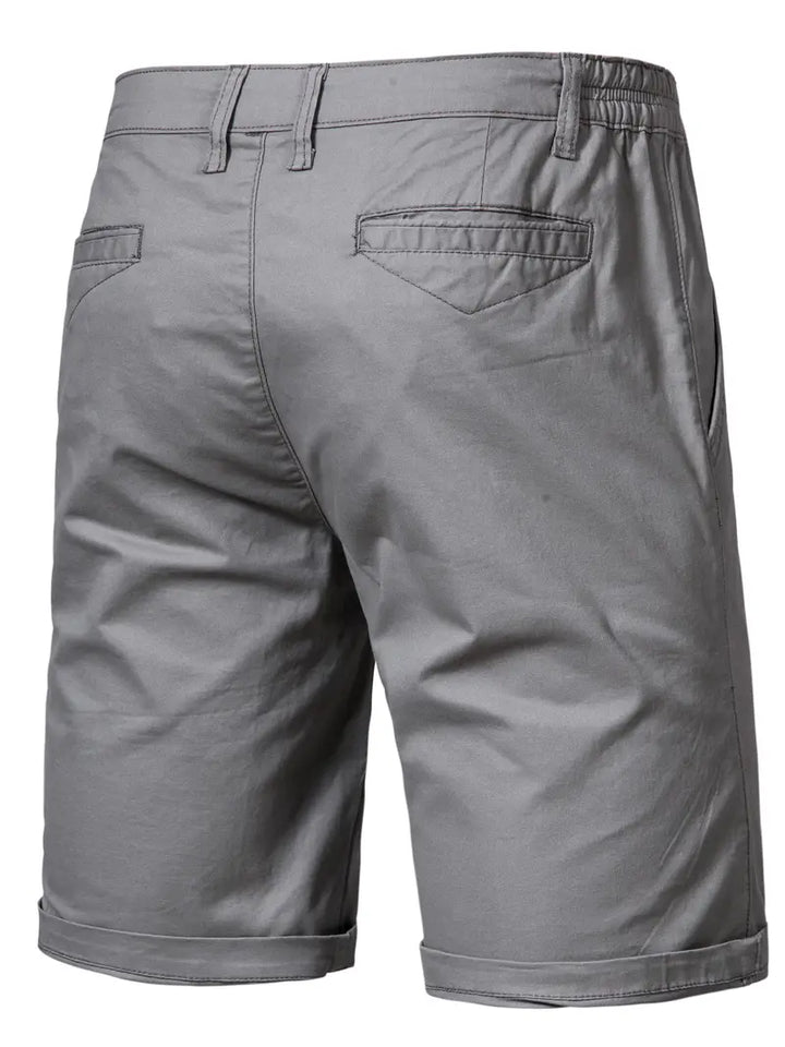 Raphael | Cotton Shorts With Pocket