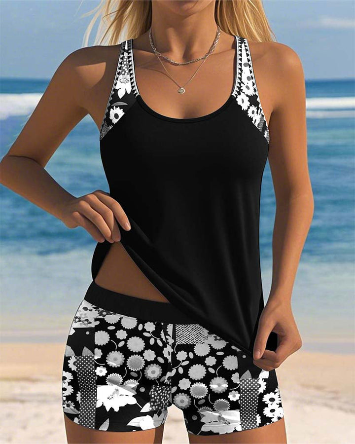 Valentine | Classy Modern Two-piece Swimsuit