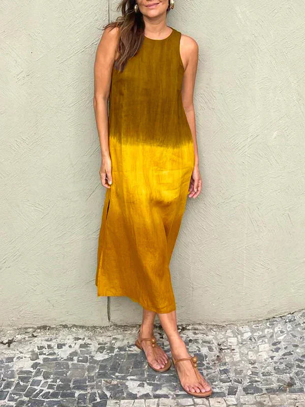 Aurelia™ | Vestido Elegante con Estampado Natural