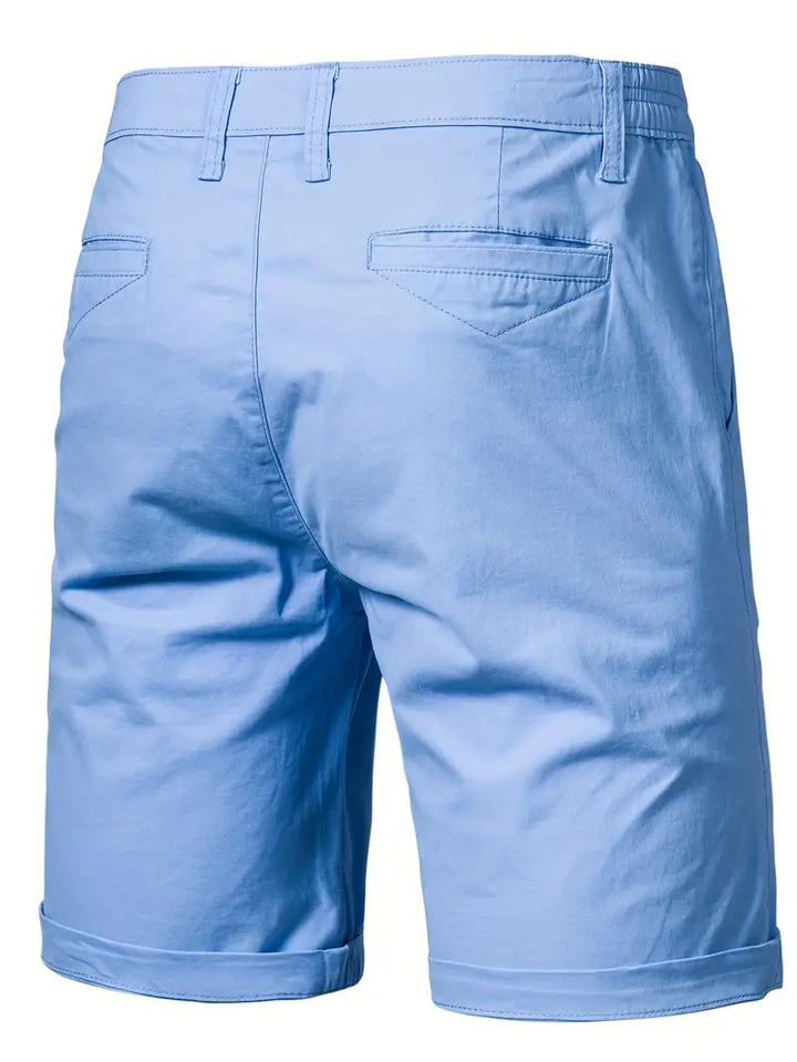 Raphael | Cotton Shorts With Pocket