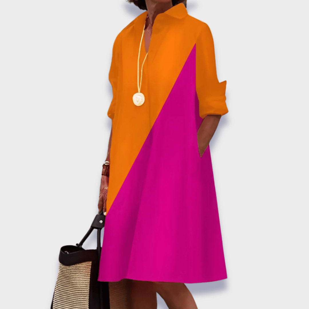 Jeanine | Elegant polo dress in premium fabric