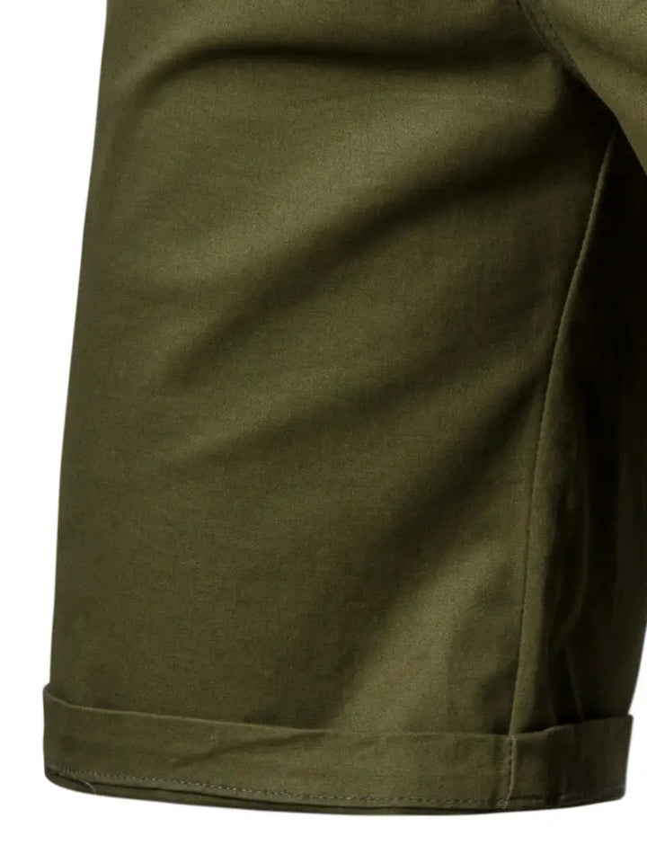 Raphael | Cotton Shorts With Pocket