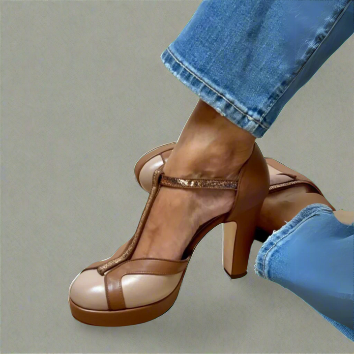 Mitzi | Elegant Comfortable Heeled Sandals