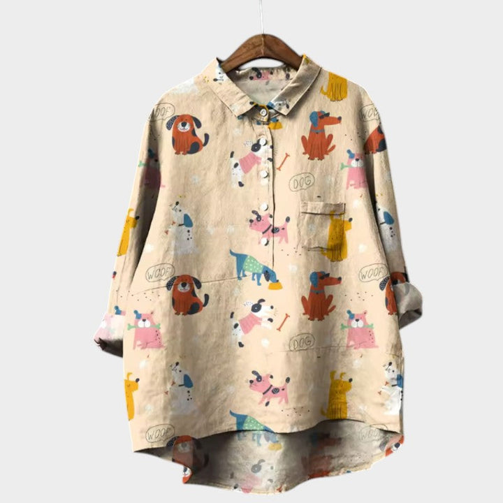 Carla | Oversize Blouse with Cheerful Comfort