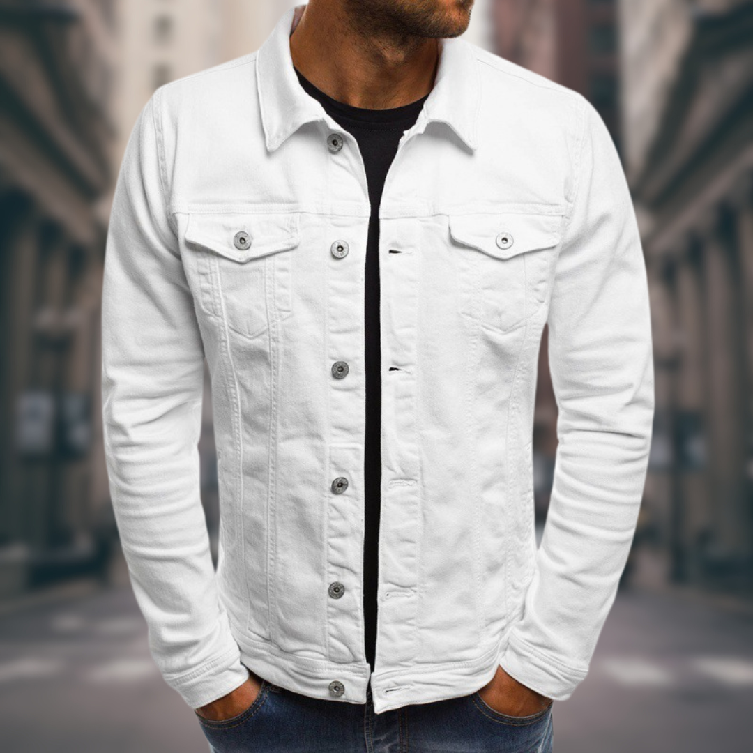 Foster | Denim jaket with tailored cut