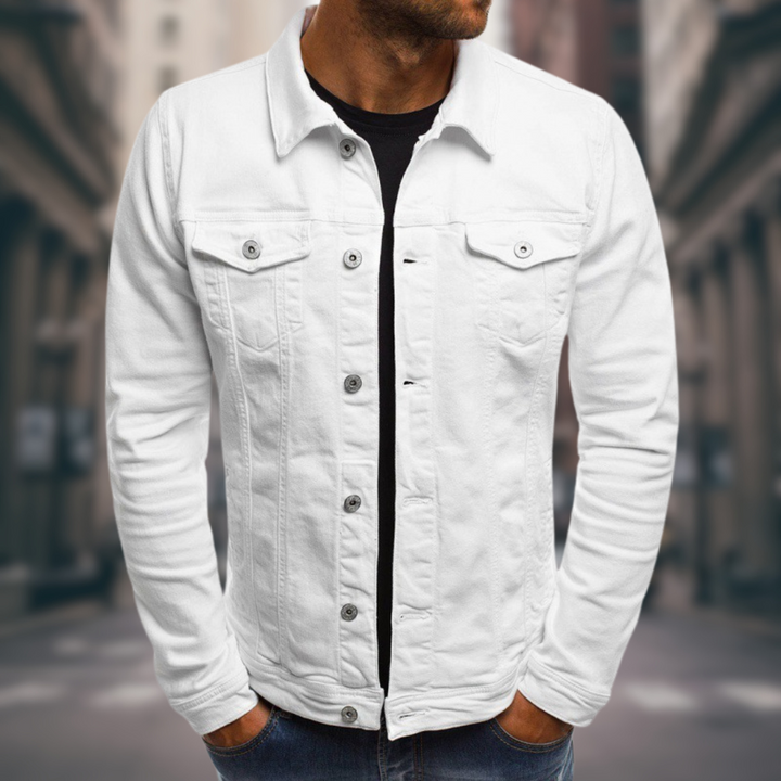 Foster | Denim jaket with tailored cut