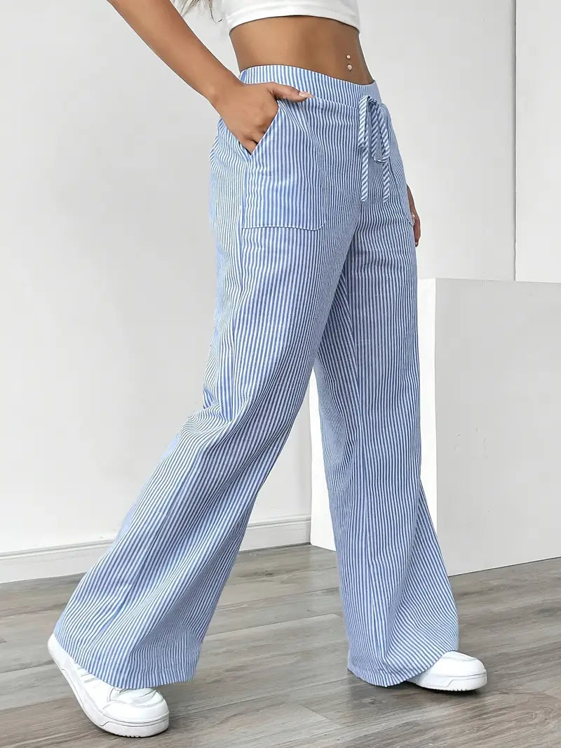 OLIVIA | STYLISH STRIPED PANTS