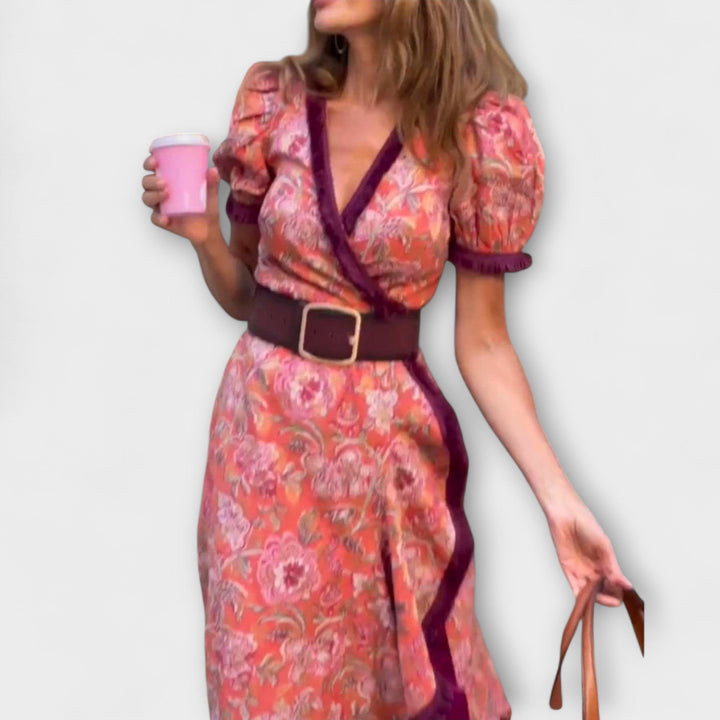 Maribel | Elegant Dress with Short sleeves