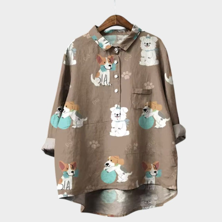 Carla | Oversize Blouse with Cheerful Comfort