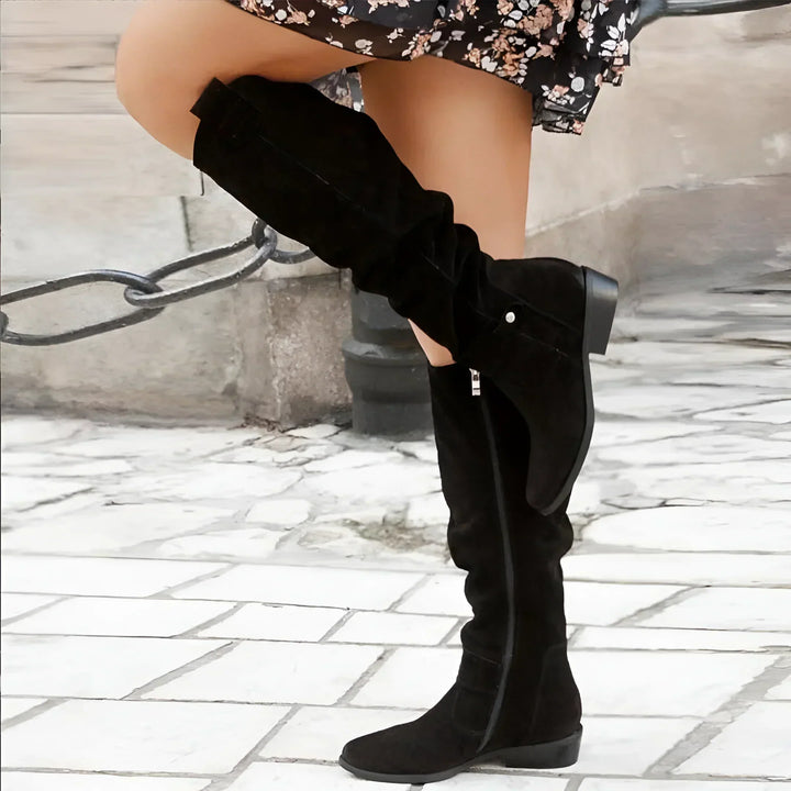 Bold Suede Boots