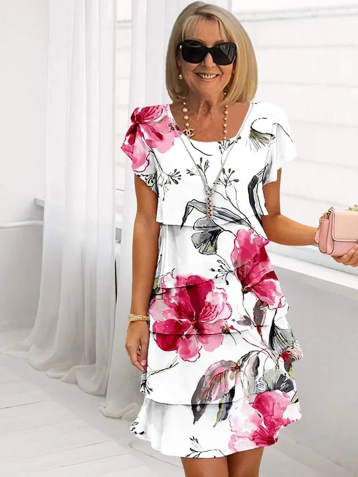 Olivia | Bloom Ruffle Dress