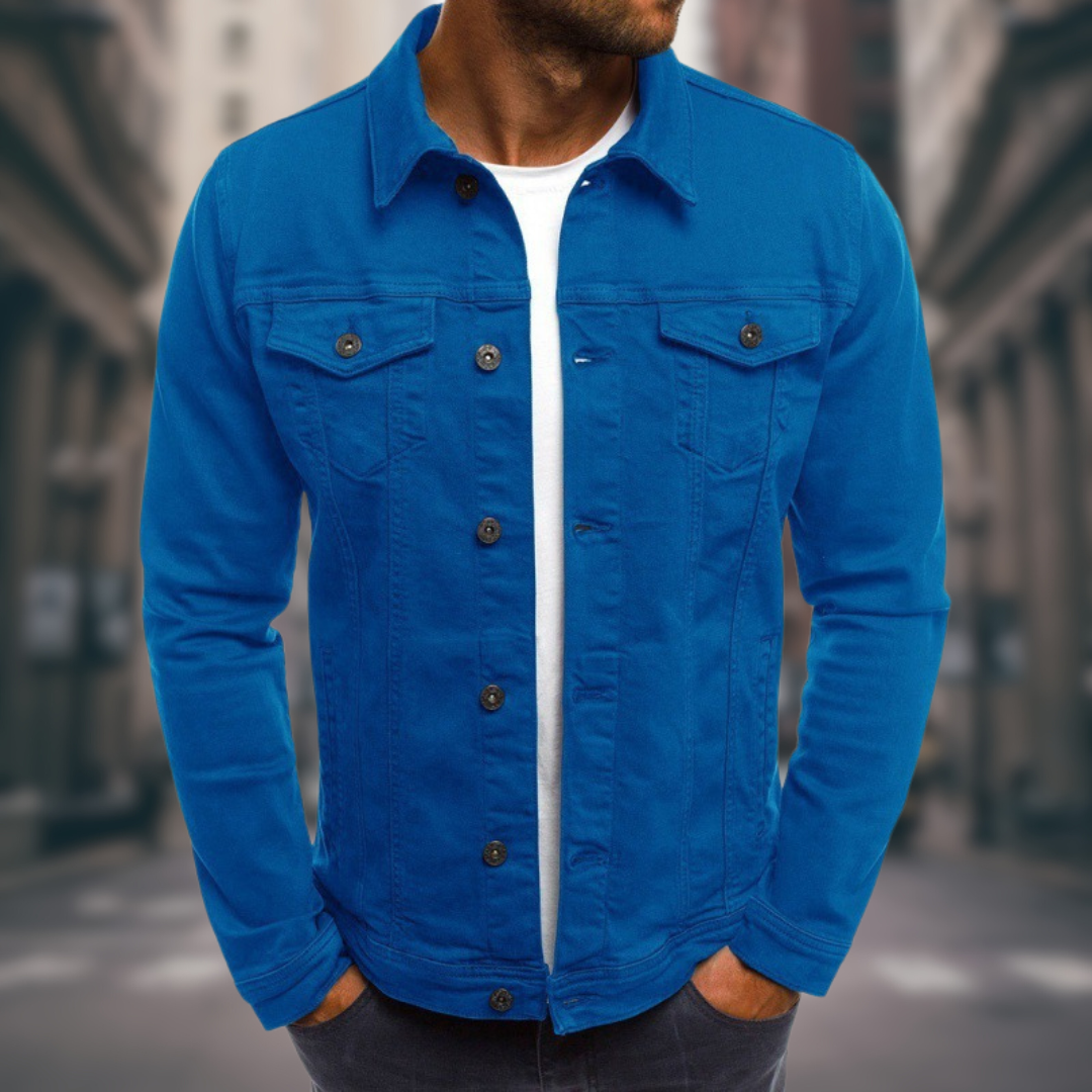 Foster | Denim jaket with tailored cut