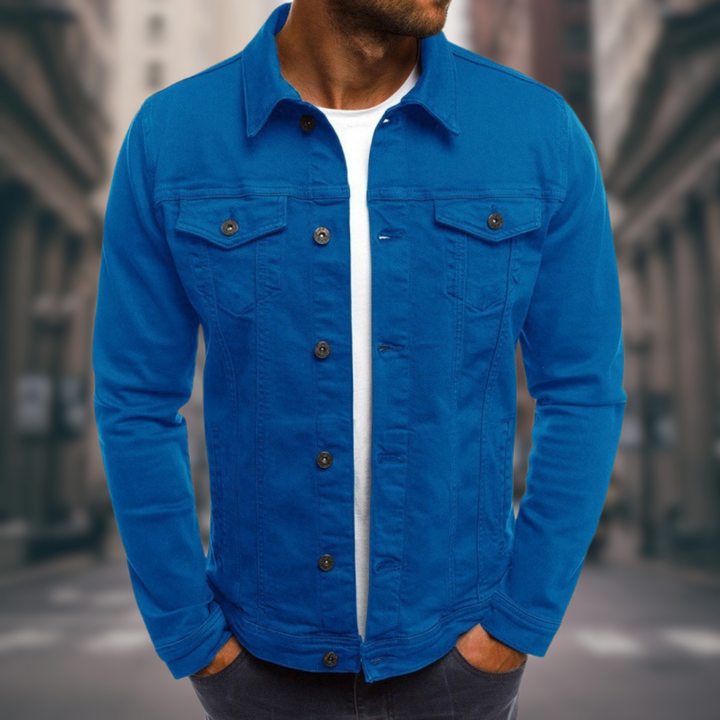 Foster | Denim jaket with tailored cut