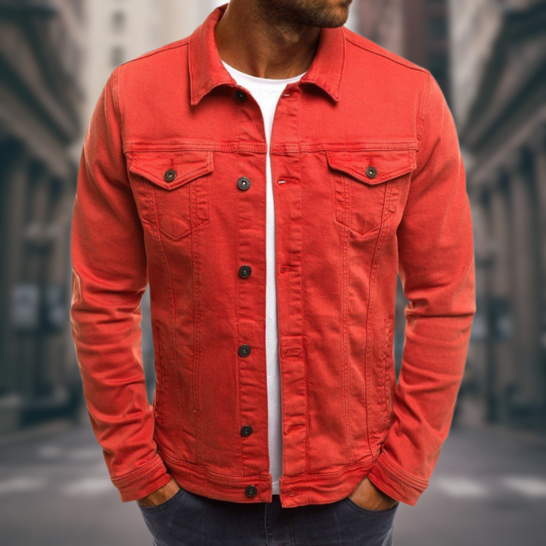 Foster | Denim jaket with tailored cut