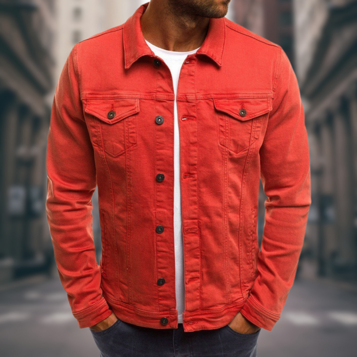 Foster | Denim jaket with tailored cut