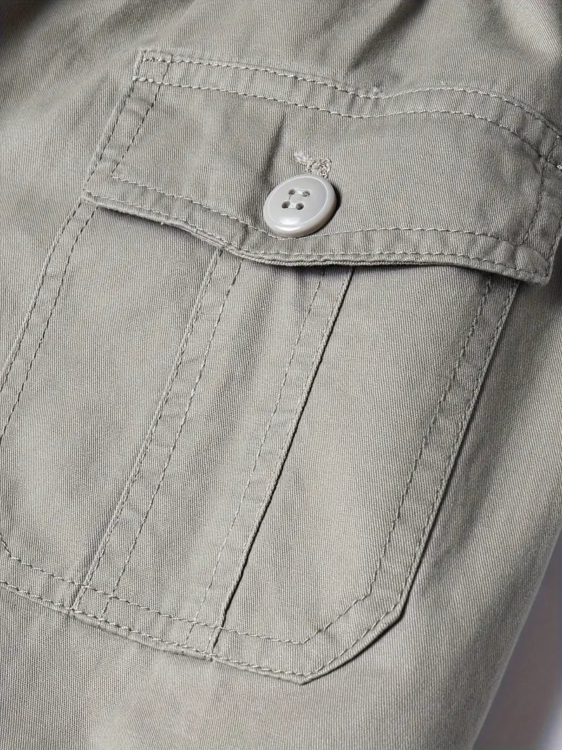 Saul | Breathable Cotton Cargo Shorts