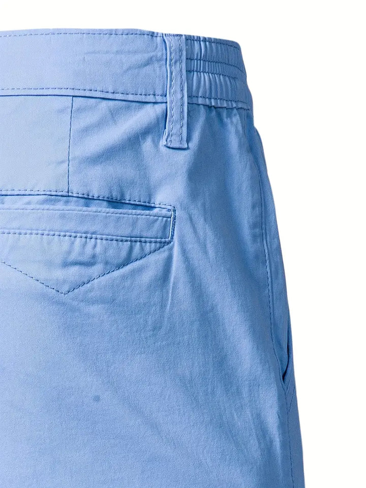 Raphael | Cotton Shorts With Pocket