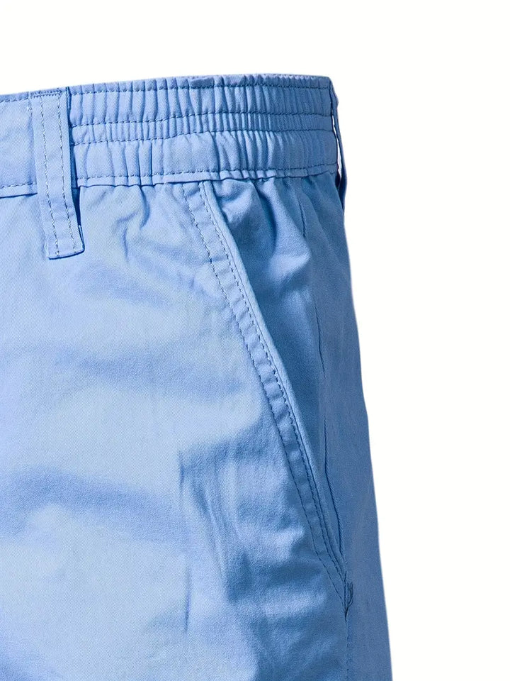 Raphael | Cotton Shorts With Pocket