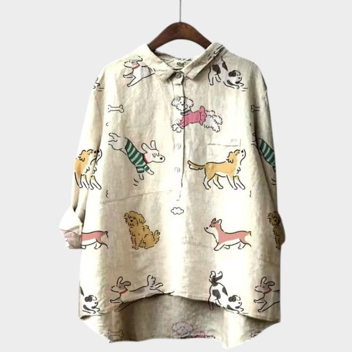 Carla | Oversize Blouse with Cheerful Comfort