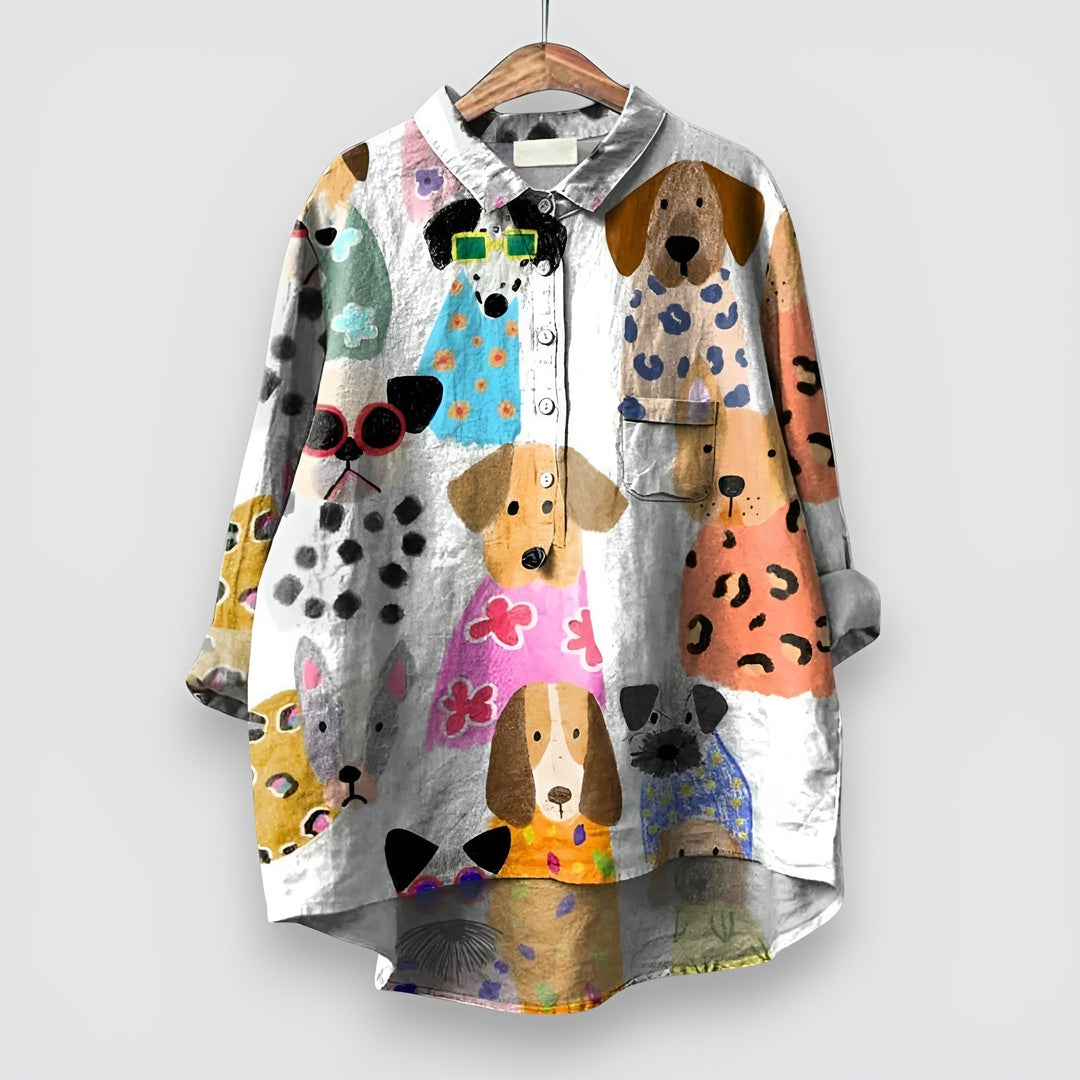 Jessie | Oversized Blouse with Cheerful Comfort