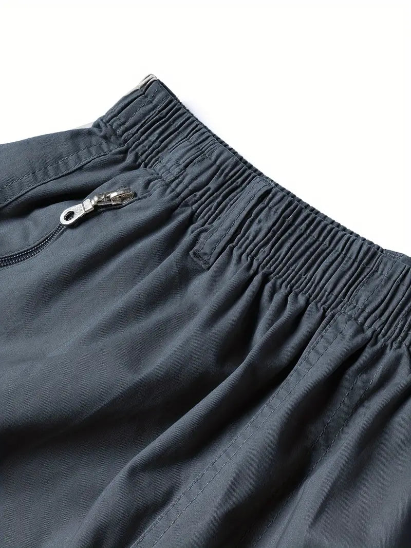 Saul | Breathable Cotton Cargo Shorts