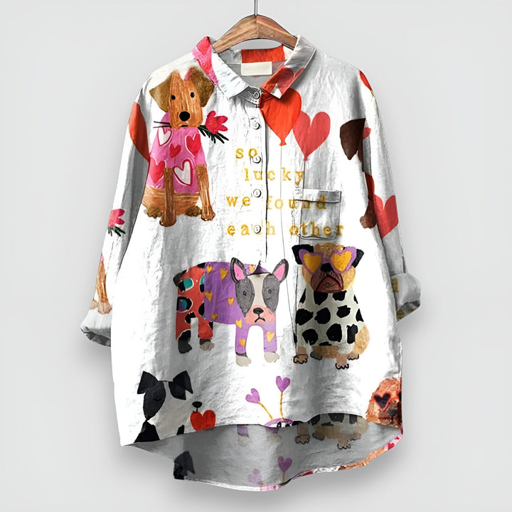 Jessie | Oversized Blouse with Cheerful Comfort