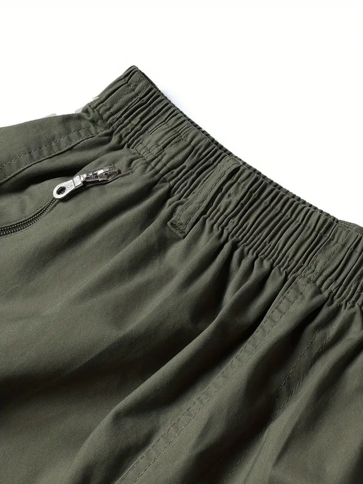 Saul | Breathable Cotton Cargo Shorts