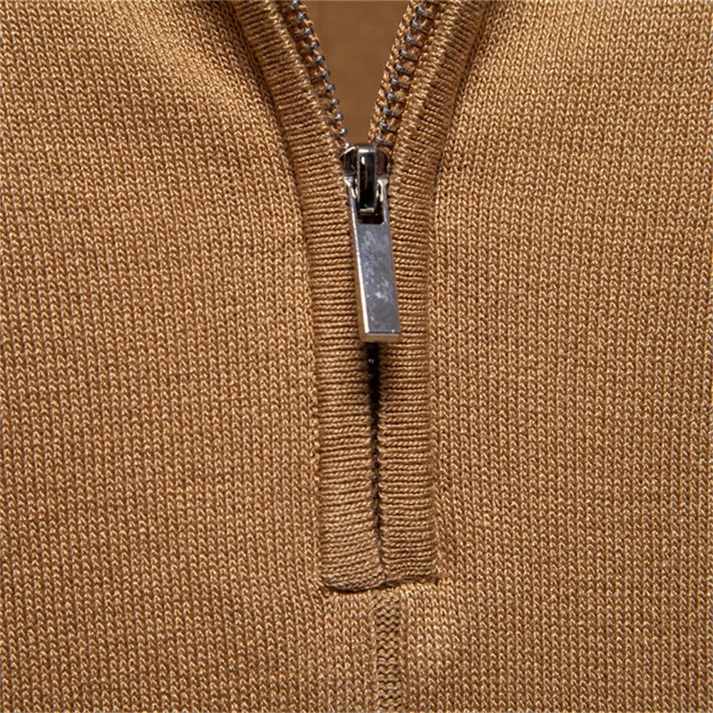 Riccardo | Casual Polo Shirt with Zipper