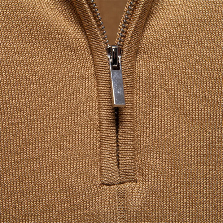 Riccardo | Casual Polo Shirt with Zipper