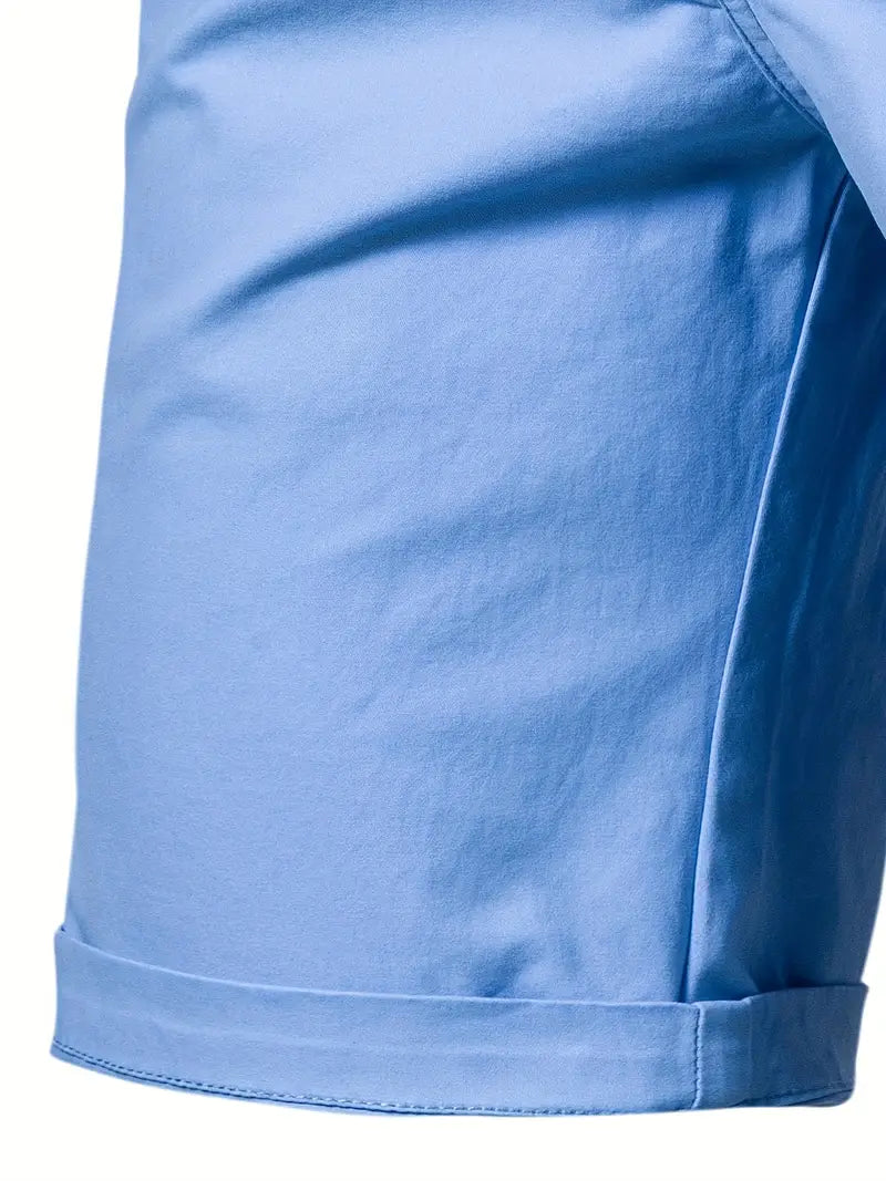 Raphael | Cotton Shorts With Pocket