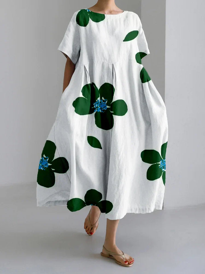 Marisella | Bright Flowers Long Summer Dress