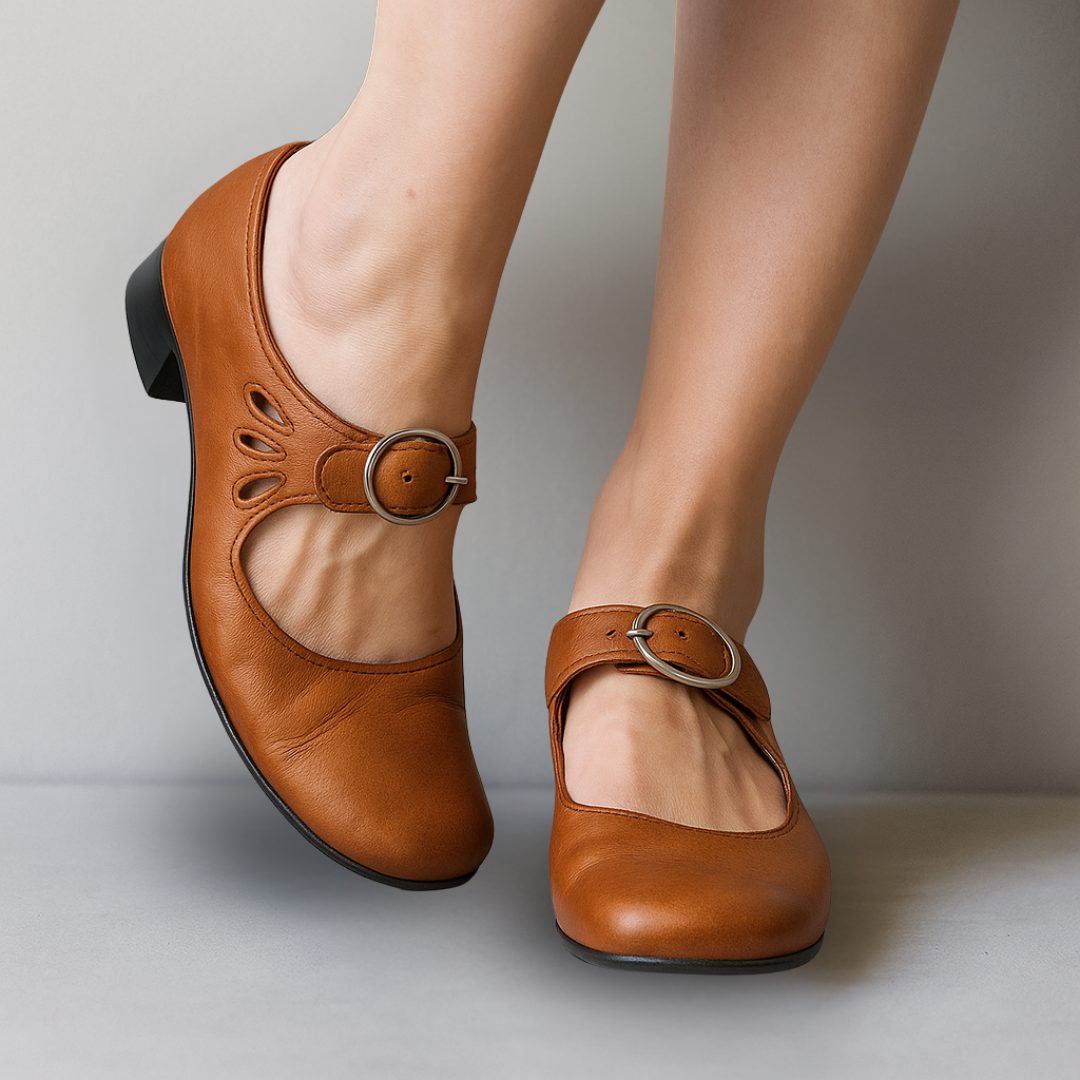 Clara | Orthopedic Leather Sandals