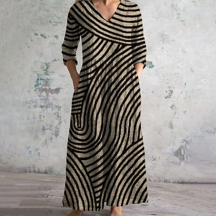 Roxie | Vintage Striped Dress