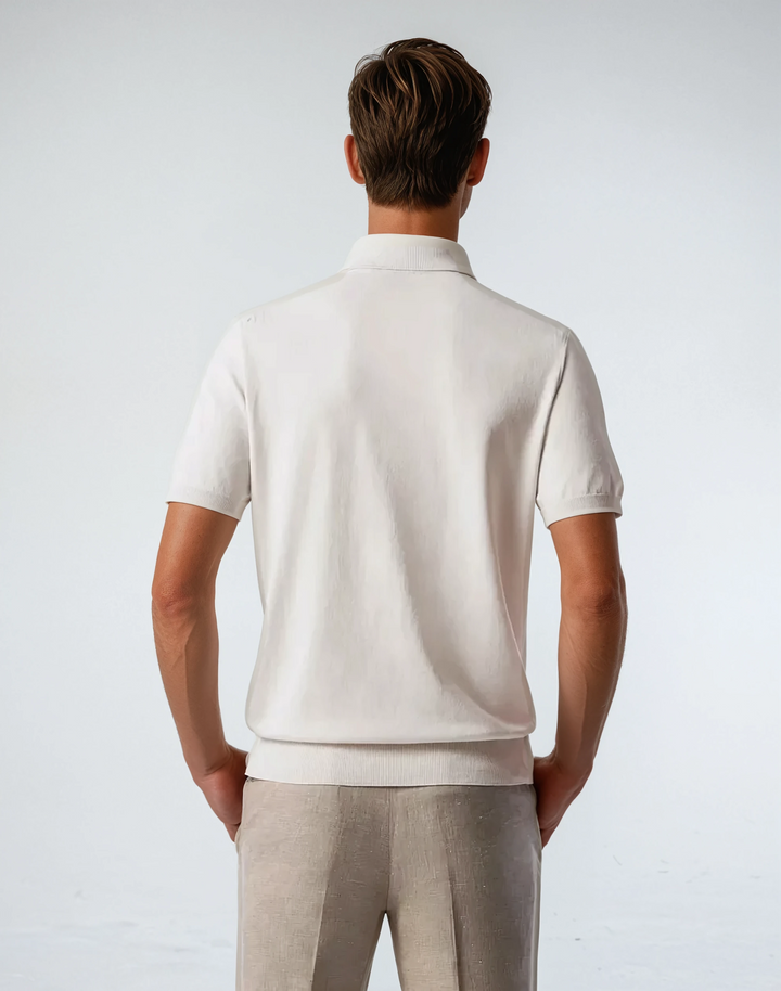 Polo with Zipper