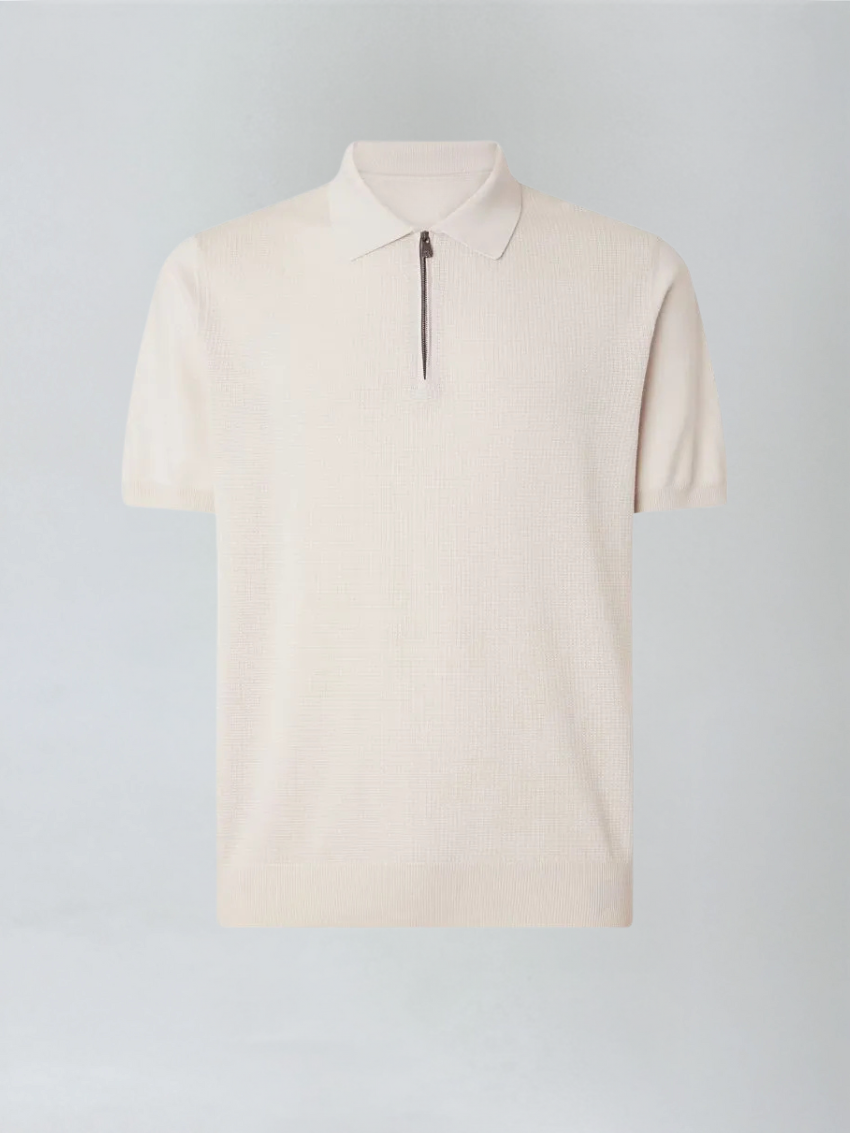 Polo with Zipper