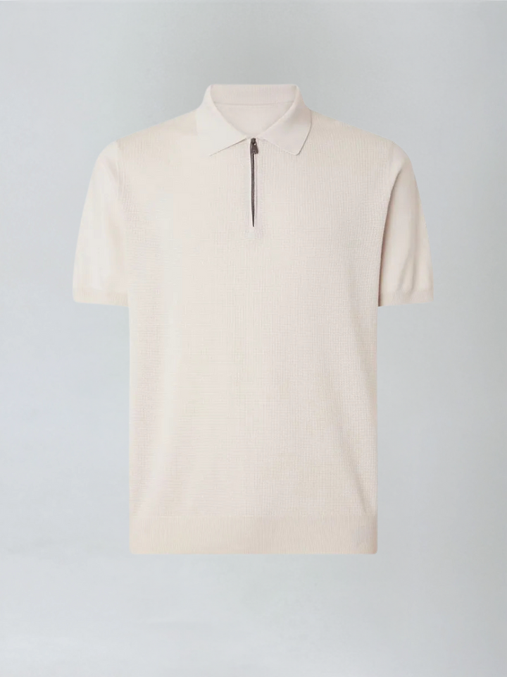 Polo with Zipper