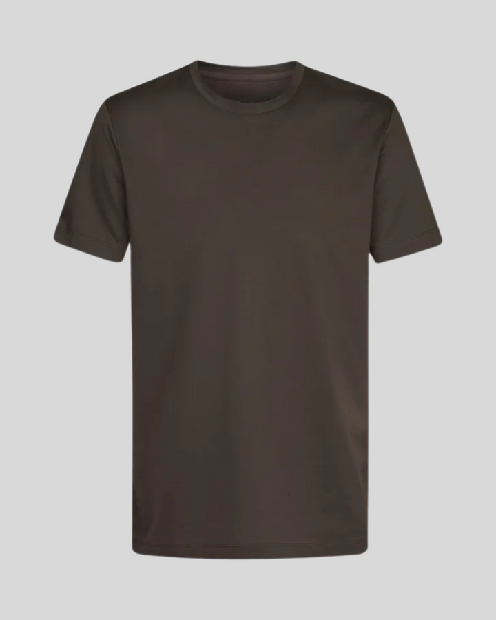 Signature Supima T-shirt - Dark Brown