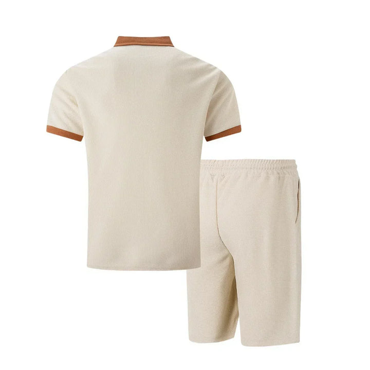 Polo and Shorts Summer Set in Cotton