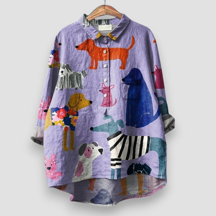 Jessie | Oversized Blouse with Cheerful Comfort